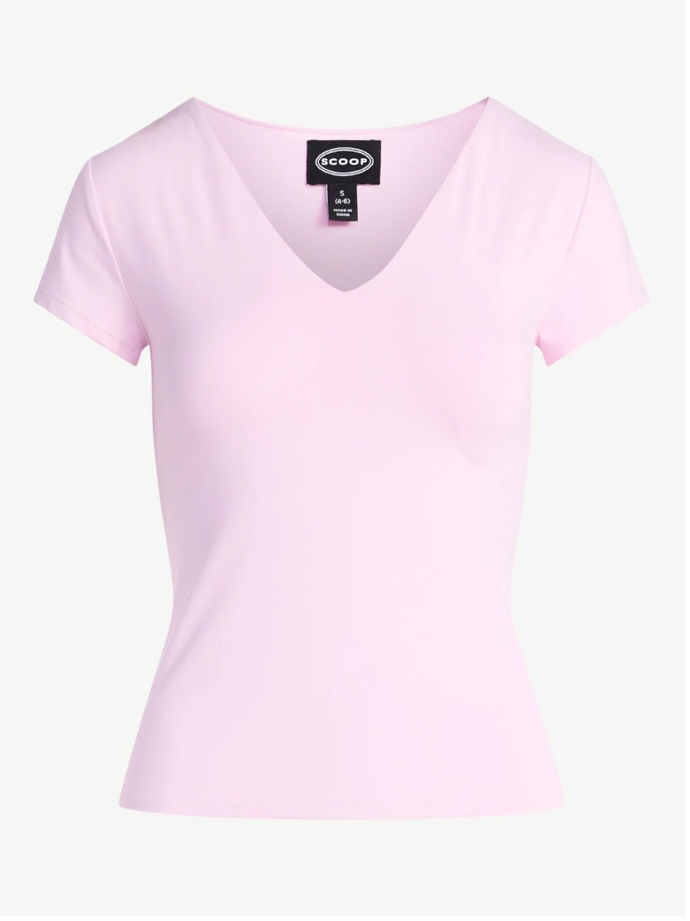 Scoop Women's Ultimate Refined Contour V Neck Tee